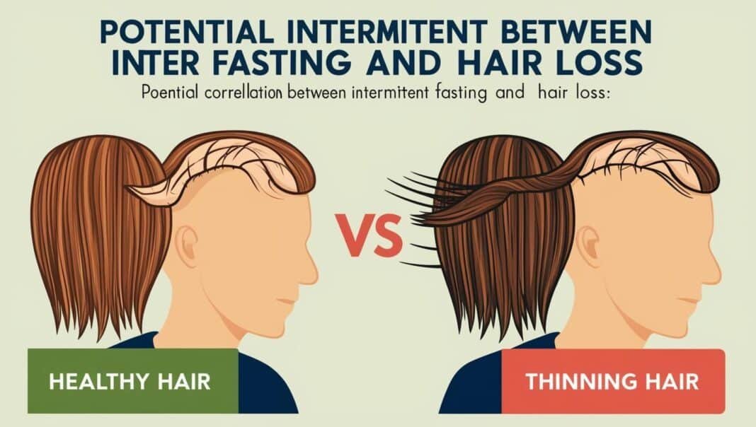 intermittent fasting could reduce hair growth